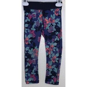 Oshkosh B’gosh Leggings Stretch Pants Floral Kid Girls size 4